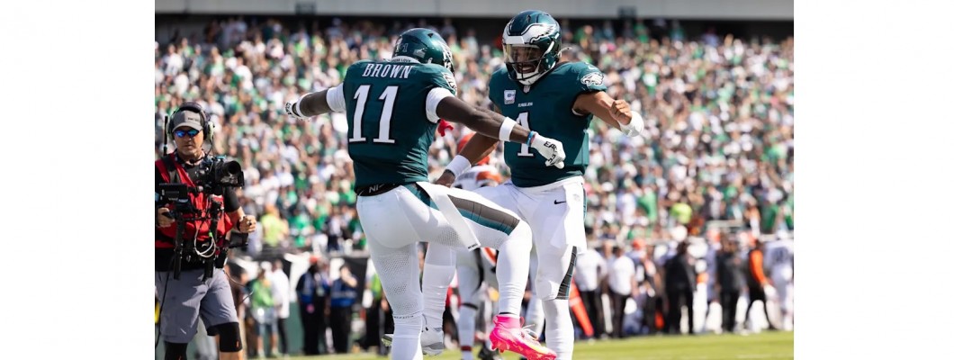 Eagles' Jalen Hurts and AJ Brown clarify there is no feud