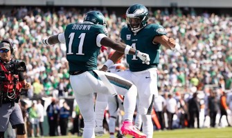 Eagles' Jalen Hurts and AJ Brown clarify there is no feud