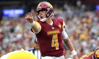 Taylor Heinicke Shouts 
