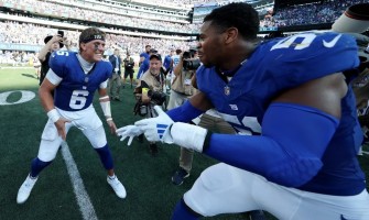 The Giants and Jaxson Dart defeated the Eagles. It's not impossible