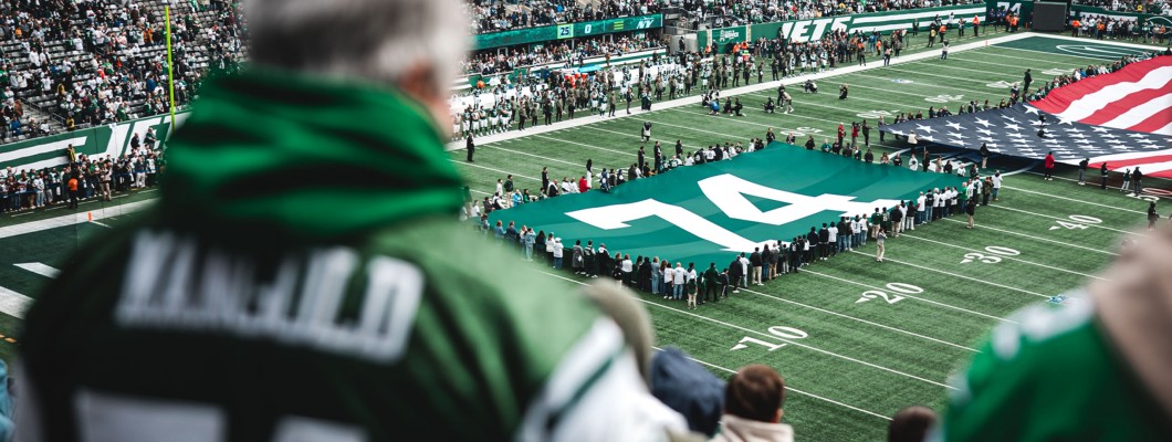 The Jets held a deeply moving ceremony for the late Nick Mangold