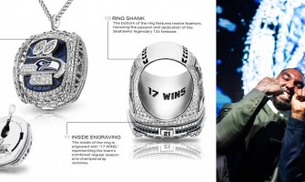 The Seahawks receive the most technologically advanced championship ring ever