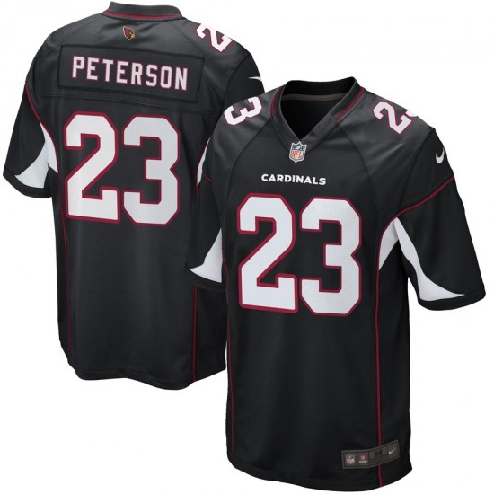 NFL Arizona Cardinals Adrian Peterson 23 Nike Black Jersey
