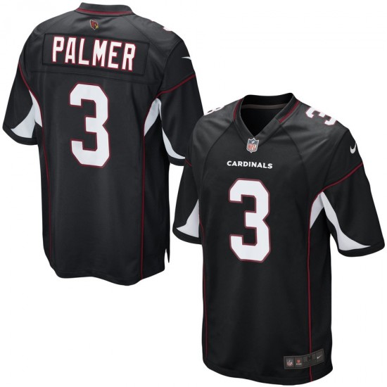 NFL Arizona Cardinals Carson Palmer 3 Nike Black Jersey
