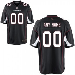 NFL Arizona Cardinals Custom Nike Black Jersey