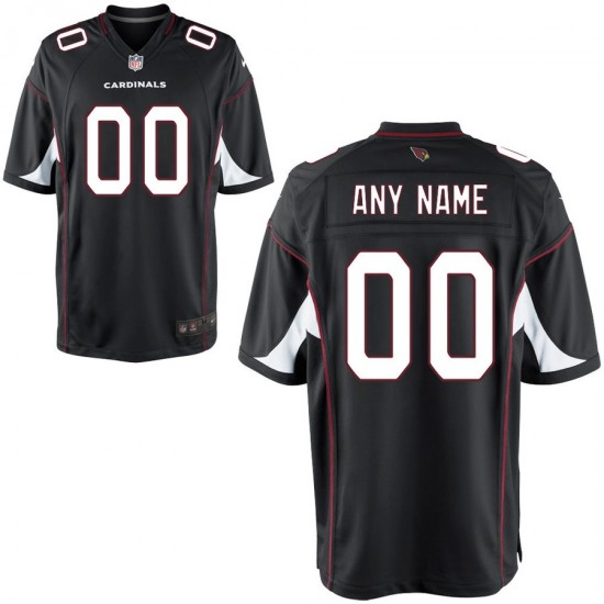 NFL Arizona Cardinals Custom Nike Black Jersey