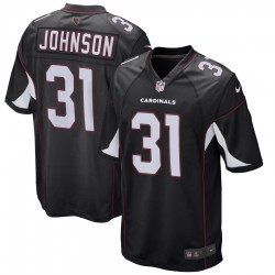 NFL Arizona Cardinals David Johnson 31 Nike Black Jersey
