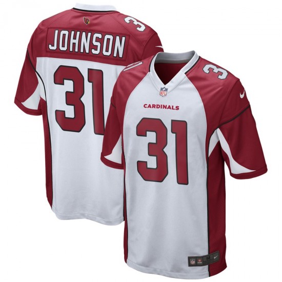 NFL Arizona Cardinals David Johnson 31 Nike White Jersey