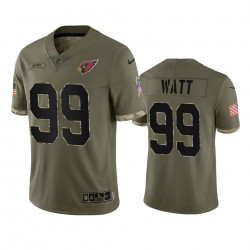 NFL Arizona Cardinals J J Watt 99 Nike 2022 Salute to Service Jersey