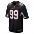 NFL Arizona Cardinals J.J. Watt 99 Nike Black 2021 Draft Jersey