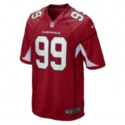 NFL Arizona Cardinals J.J. Watt 99 Nike Red 2021 Draft Jersey