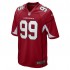 NFL Arizona Cardinals J.J. Watt 99 Nike Red 2021 Draft Jersey