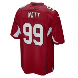 NFL Arizona Cardinals J.J. Watt 99 Nike Red 2021 Draft Jersey