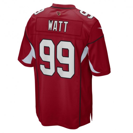 NFL Arizona Cardinals J.J. Watt 99 Nike Red 2021 Draft Jersey