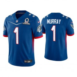 NFL Arizona Cardinals Kyler Murray 1 Nike Royal 2022 NFC Pro Bowl Jersey