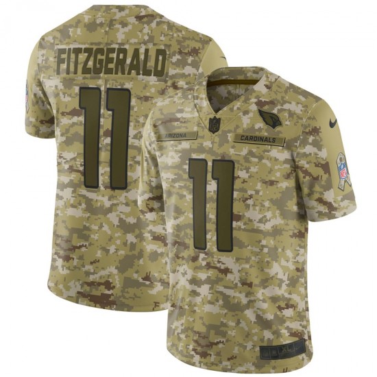 NFL Arizona Cardinals Larry Fitzgerald 11 Nike Salute to Service Jersey