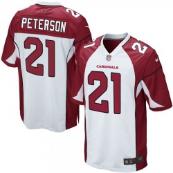 NFL Arizona Cardinals Patrick Peterson 21 Nike White Jersey