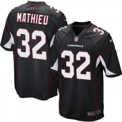 NFL Arizona Cardinals Tyrann Mathieu 32 Nike Black Jersey