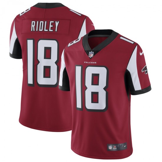 NFL Atlanta Falcons Calvin Ridley 18 Nike Red Jersey