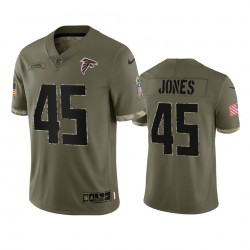 NFL Atlanta Falcons Deion Jones 45 Nike 2022 Salute to Service Jersey