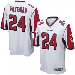 NFL Atlanta Falcons Devonta Freeman 24 Nike White Jersey