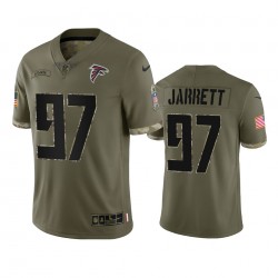 NFL Atlanta Falcons Grady Jarrett 97 Nike 2022 Salute to Service Jersey