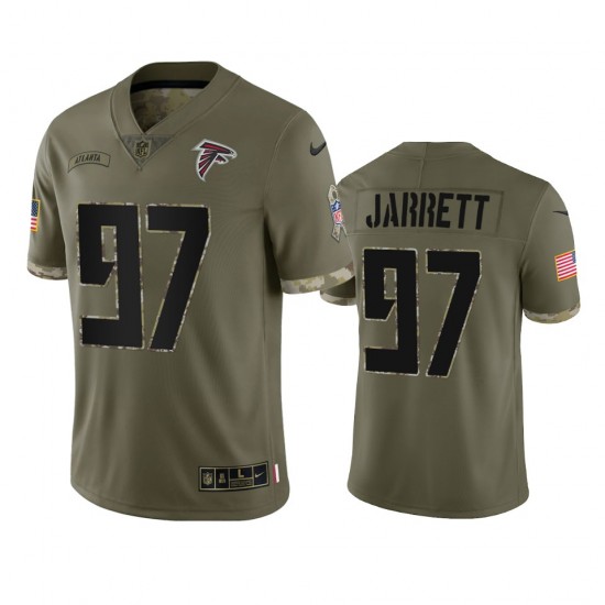 NFL Atlanta Falcons Grady Jarrett 97 Nike 2022 Salute to Service Jersey