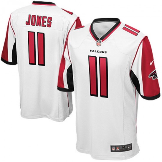 NFL Atlanta Falcons Julio Jones 11 Nike White Jersey
