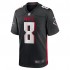 NFL Atlanta Falcons Kyle Pitts 8 Nike Black 2021 Draft Jersey