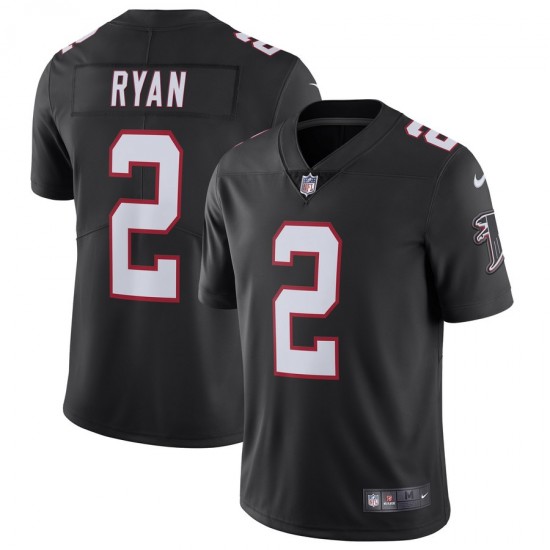 NFL Atlanta Falcons Matt Ryan 2 Nike Black Jersey