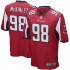 NFL Atlanta Falcons Takkarist McKinley 98 Nike Red Jersey