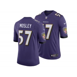 NFL Baltimore Ravens C.J. Mosley 57 Nike Purple Jersey