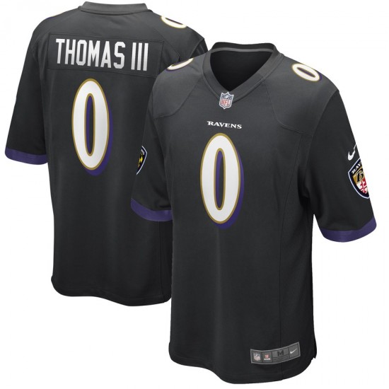 NFL Baltimore Ravens Earl Thomas Nike Black Jersey