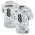 NFL Baltimore Ravens Lamar Jackson 8 Nike 2024 Salute to Service Jersey