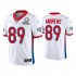 NFL Baltimore Ravens Mark Andrews 89 Nike White 2022 AFC Pro Bowl Jersey