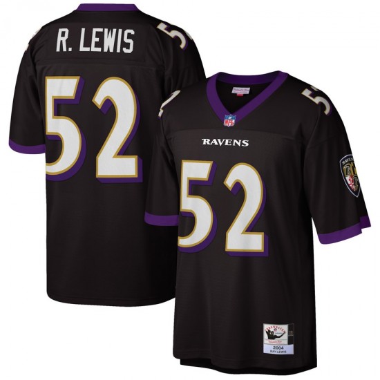 NFL Baltimore Ravens Ray Lewis 52 Nike Black Jersey