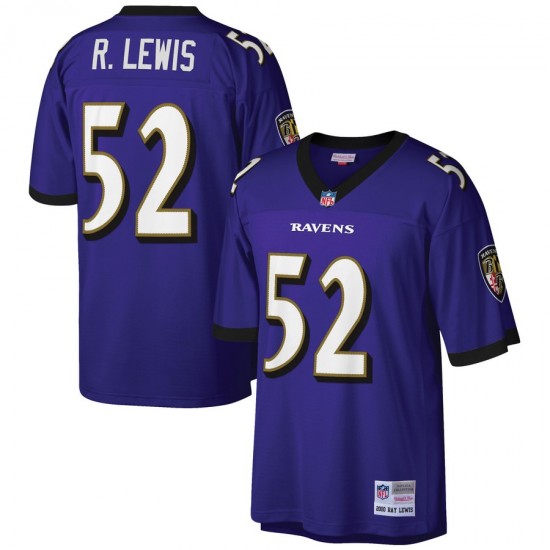 NFL Baltimore Ravens Ray Lewis 52 Nike Purple Jersey