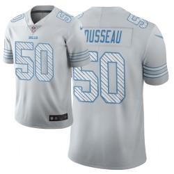 NFL Buffalo Bills Gregory Rousseau 50 Nike White 2021 Draft Jersey