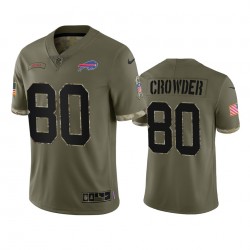 NFL Buffalo Bills Jamison Crowder 80 Nike 2022 Salute to Service Jersey