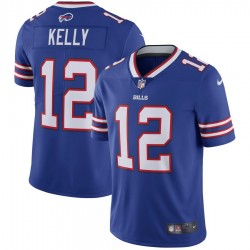 NFL Buffalo Bills Jim Kelly 12 Nike Blue Jersey
