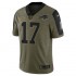 NFL Buffalo Bills Josh Allen 17 Nike 2021 Salute to Service Jersey