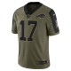 NFL Buffalo Bills Josh Allen 17 Nike 2021 Salute to Service Jersey