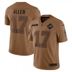 NFL Buffalo Bills Josh Allen 17 Nike 2023 Salute To Service Jersey
