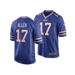 NFL Buffalo Bills Josh Allen 17 Nike Blue Jersey