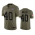 NFL Buffalo Bills Von Miller 40 Nike 2022 Salute to Service Jersey