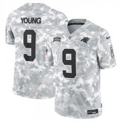 NFL Carolina Panthers Bryce Young Nike 2024 Salute to Service Jersey