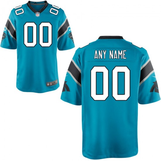 NFL Carolina Panthers Custom Nike Blue Jersey