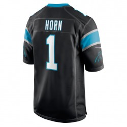 NFL Carolina Panthers Jaycee Horn 1 Nike Black 2021 Draft Jersey