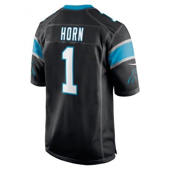 NFL Carolina Panthers Jaycee Horn 1 Nike Black 2021 Draft Jersey
