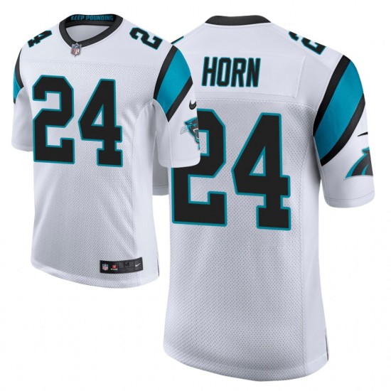 NFL Carolina Panthers Jaycee Horn 24 Nike White 2021 Draft Jersey